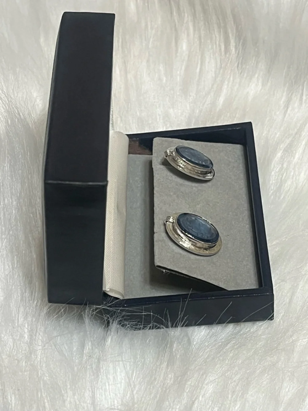 Destino Sterling Gladiator Cameo Cuff Links